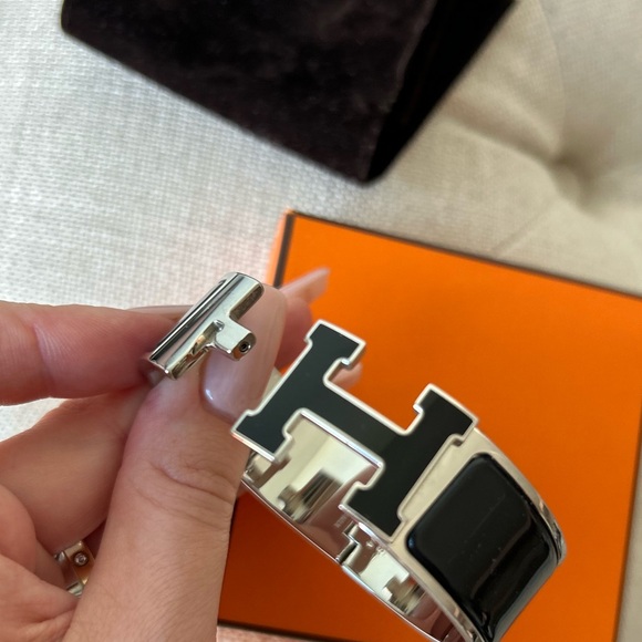 HERMES CLIC CLAC H WIDE BRACELET - Picture 6 of 12